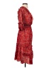 Max Studio Paisley Red Cocktail Dress Size XS - photo 4