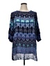 J.Jill 100% Rayon Blue 3/4 Sleeve Blouse Size XL Petite - photo 1