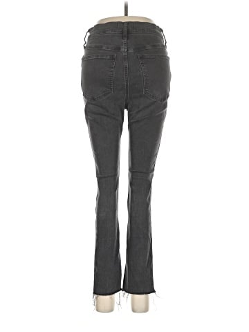 Madewell Stovepipe Jeans in Banberry Wash: Raw-Hem Edition (view 2)