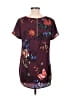 Express Burgundy Short Sleeve Blouse Size M - photo 2
