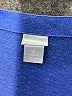 Chico's 100% Linen Blue 3/4 Sleeve Top Size Lg (2) - photo 4