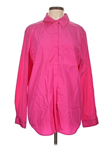Forever 21 Long Sleeve Button-Down Shirt (view 1)