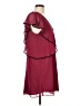 BCBGeneration 100% Polyester Burgundy Cocktail Dress Size L - photo 4
