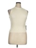 Emerson Lang 100% Viscose Ivory Sweater Vest Size XL - photo 1