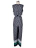 Jessica Howard Polka Dots Blue Jumpsuit Size M - photo 2