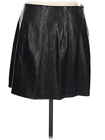 Old Navy Faux Leather Skirt (view 2)