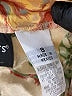Requirements Floral Ivory Casual Pants Size 8 - photo 9