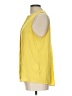 41Hawthorn 100% Polyester Yellow Sleeveless Blouse Size L - photo 5