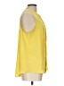 41Hawthorn 100% Polyester Yellow Sleeveless Blouse Size L - photo 4