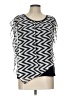 AGB Silver Sleeveless Blouse Size L - photo 1