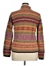 Talbots Paisley Orange Turtleneck Sweater Size XL - photo 2