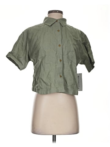 Athleta Short Sleeve Button-Down Shirt (view 1)