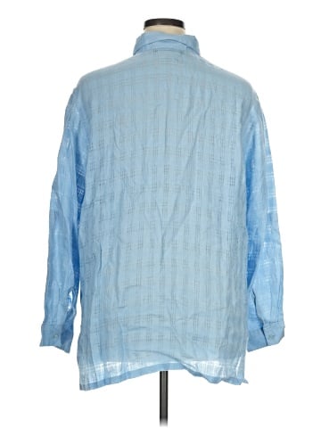 Sag Harbor 3/4 Sleeve Button-Down Shirt (view 2)