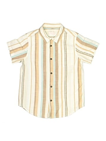 Cat & Jack Short Sleeve Button-Down Shirt (view 1)