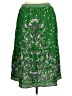 Max Studio Paisley Green Casual Skirt Size XL - photo 2