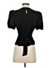 Express Outlet 100% Polyester Black Short Sleeve Top Size XS - photo 2