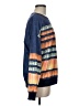 Unbranded Stripes Blue Pullover Sweater Size M - photo 4