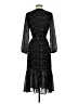 Point Sur 100% Polyester Stars Black Cocktail Dress Size 2 - photo 2