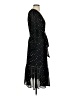 Point Sur 100% Polyester Stars Black Cocktail Dress Size 2 - photo 4