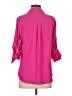 Express Outlet 100% Polyester Pink 3/4 Sleeve Blouse Size S - photo 2