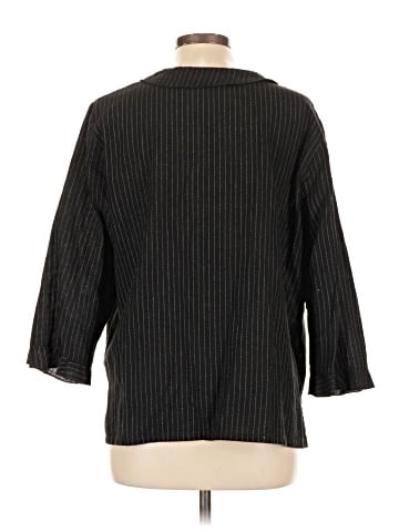 Hot Cotton by Marc Ware 3/4 Sleeve Button-Down Shirt (view 2)
