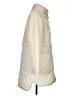 Ann Taylor LOFT 100% Polyester Ivory Coat Size S - photo 4