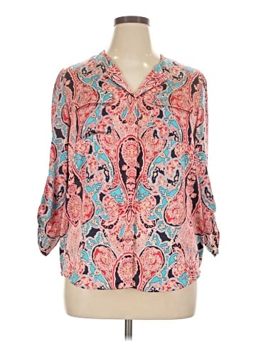 Jones New York Collection 3/4 Sleeve Blouse (view 1)
