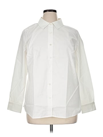 Foxcroft Long Sleeve Blouse (view 1)