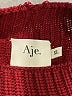 Aje. Burgundy Turtleneck Sweater Size XL - photo 7