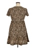 Trixxi Brown Short Sleeve Top Size XL - photo 2