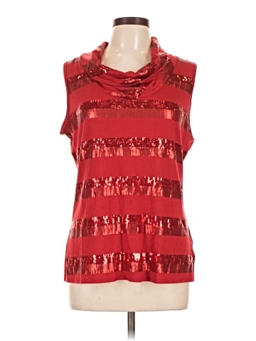 Roz & Ali Sleeveless Blouse (view 1)