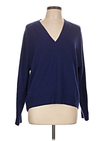 Madewell V-Neck Sweater in Cashmere (view 1)