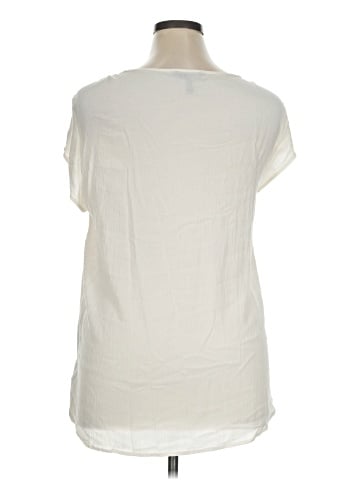Nicole Miller New York Short Sleeve Blouse (view 2)