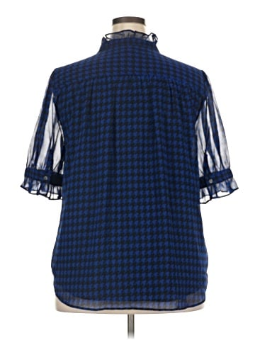 Ann Taylor Short Sleeve Blouse (view 2)