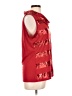 Roz & Ali Red Sleeveless Blouse Size L - photo 4
