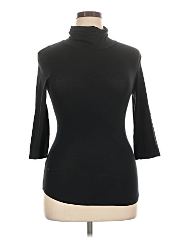 James Perse Short Sleeve Turtleneck (view 1)