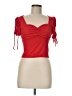 Superdown Red Short Sleeve Top Size M - photo 1