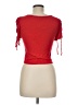 Superdown Red Short Sleeve Top Size M - photo 2