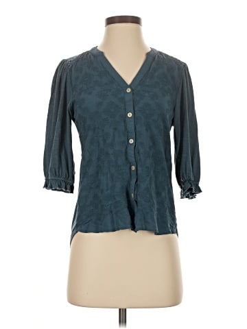 Democracy 3/4 Sleeve Blouse (view 1)