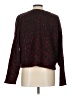 New Look Animal Print Burgundy Pullover Sweater Size L - photo 2