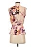 Collective Concepts 100% Polyester Orange Sleeveless Blouse Size XS - photo 2