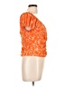 Sienna Sky 100% Polyester Orange Short Sleeve Top Size L - photo 4
