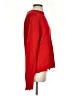 Sandrine Rose Color Block Red Wool Pullover Sweater Size XS - photo 4