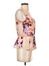 Collective Concepts 100% Polyester Orange Sleeveless Blouse Size XS - photo 4