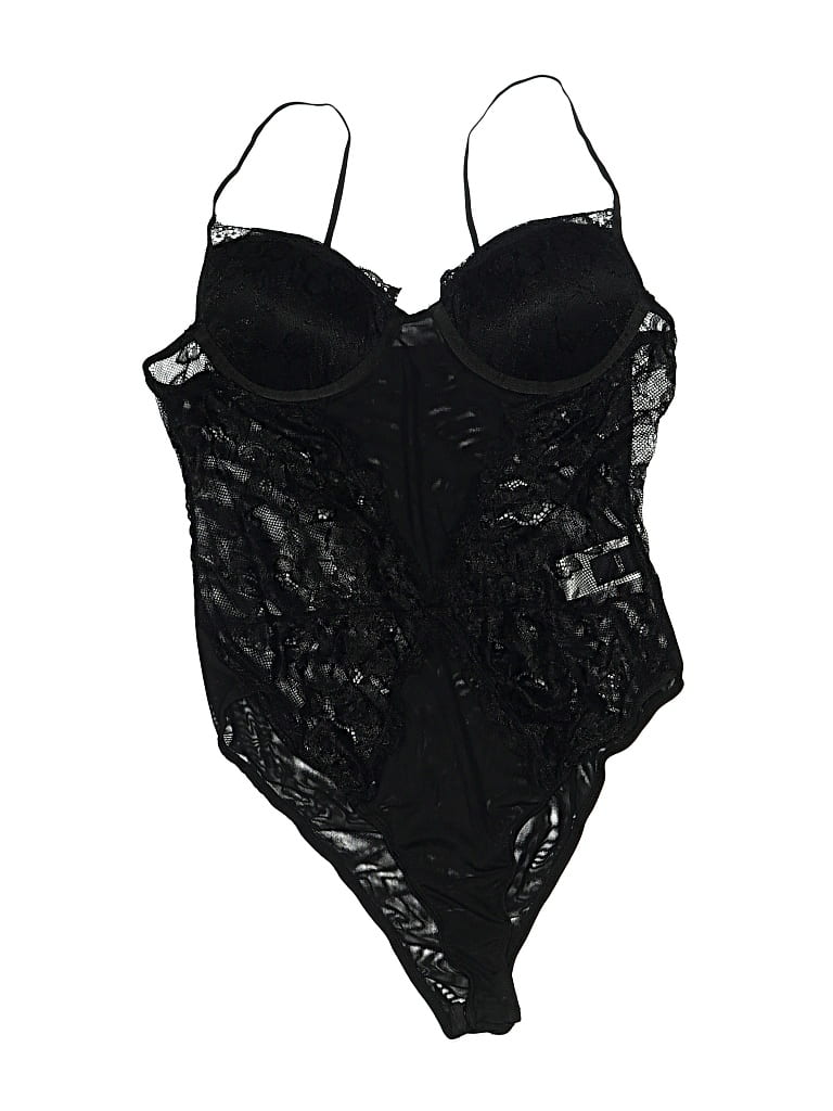 Pre-owned Cider Bodysuit In Black