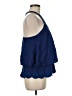 Mi ami Blue Sleeveless Blouse Size M - photo 4