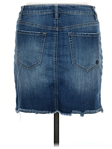 Indigo Rein Denim Skirt (view 2)