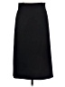 Theory Solid Black Formal Skirt Size 10 - photo 1