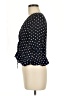 Elodie Polka Dots Black 3/4 Sleeve Blouse Size M - photo 5