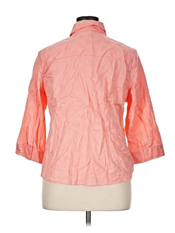 Chico's 3/4 Sleeve Button-Down Shirt (view 2)